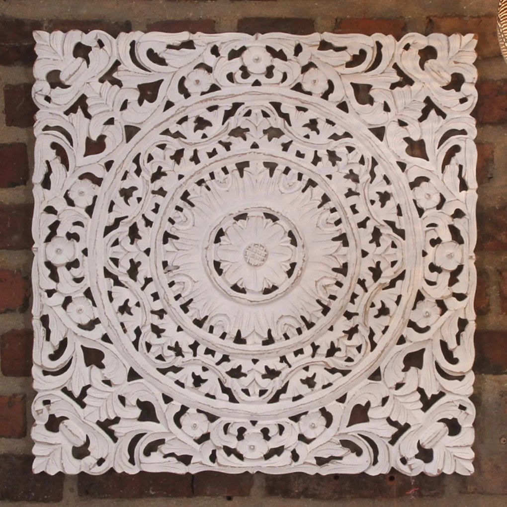 Orientálna drevená mandala Ramez