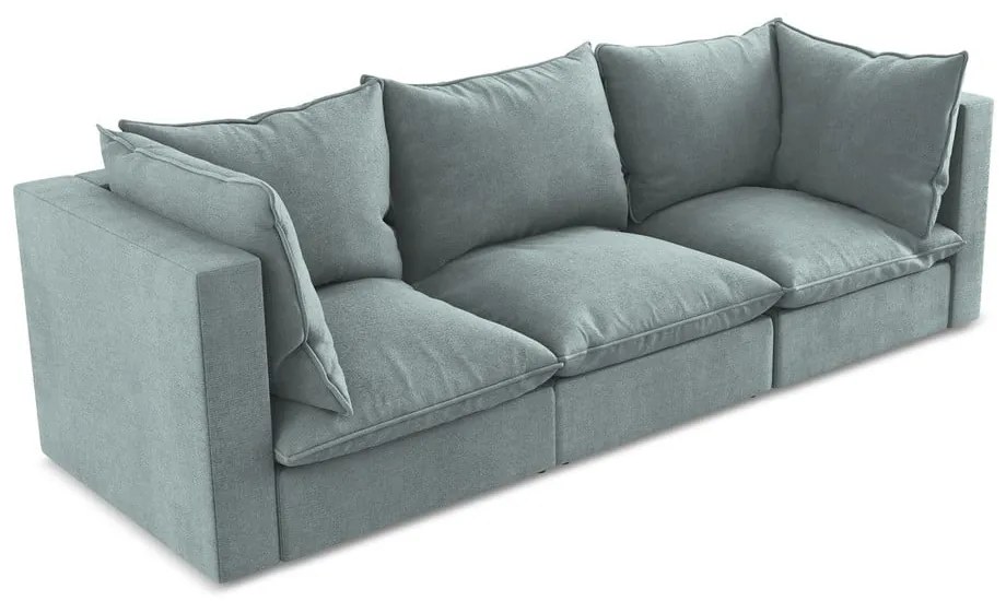 Modrá pohovka 255 cm Manao – Makamii