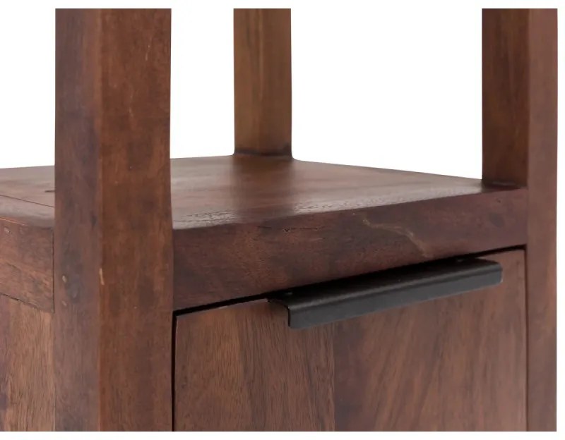 furniture-nabytek.cz - Koupelnová závěsná police Sydney dark