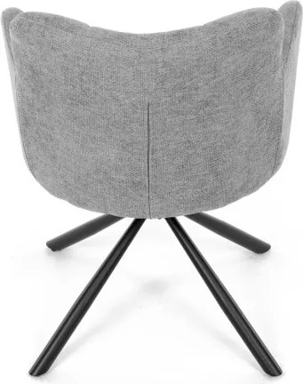 Jedálenská stolička sivá DCH-T1122 GREY2