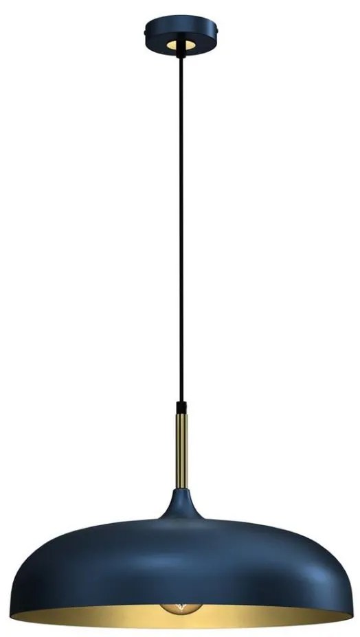 Brilagi - Luster na lanku ABRAHAM 1xE27/60W/230V pr. 45 cm modrá