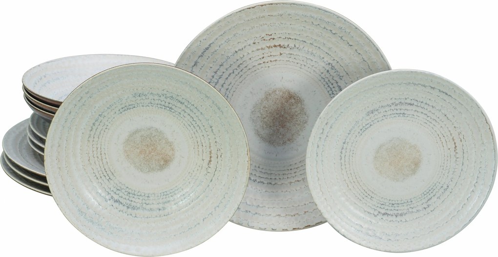 XXXLutz JEDÁLENSKÝ SERVIS Neapel Offwhite 12-dielne Creatable - Online Only bytové doplnky - 007768069301