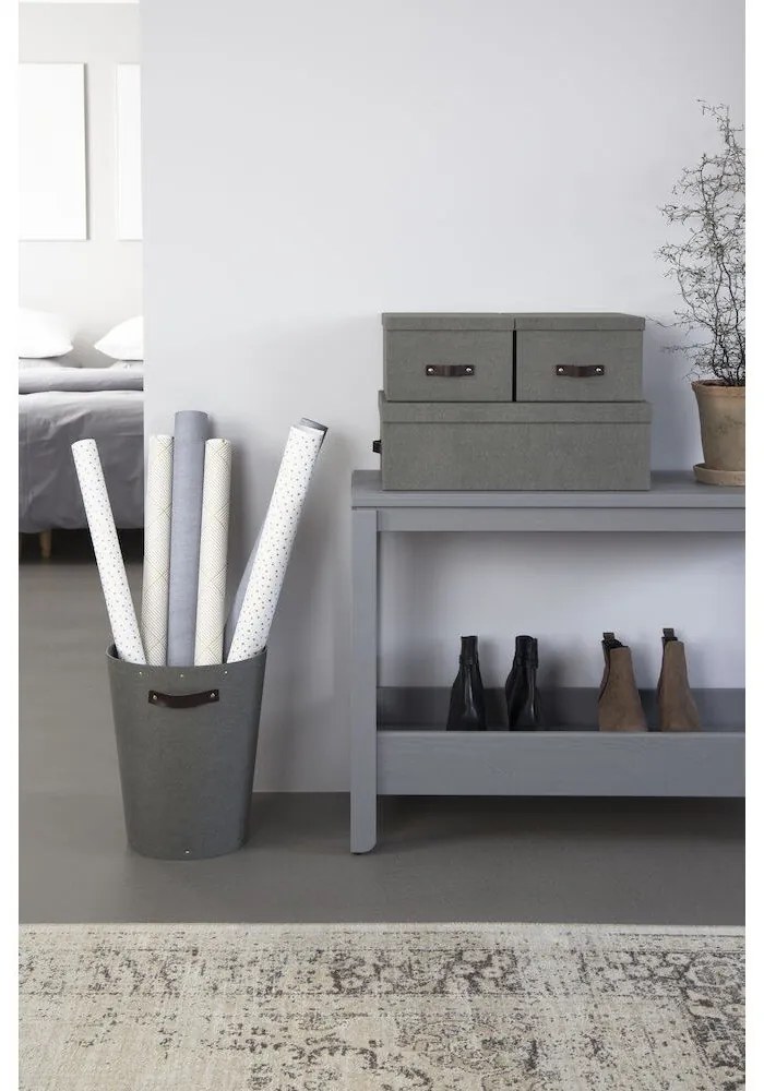 Úložné boxy s vekom v súprave 3 ks Inge – Bigso Box of Sweden