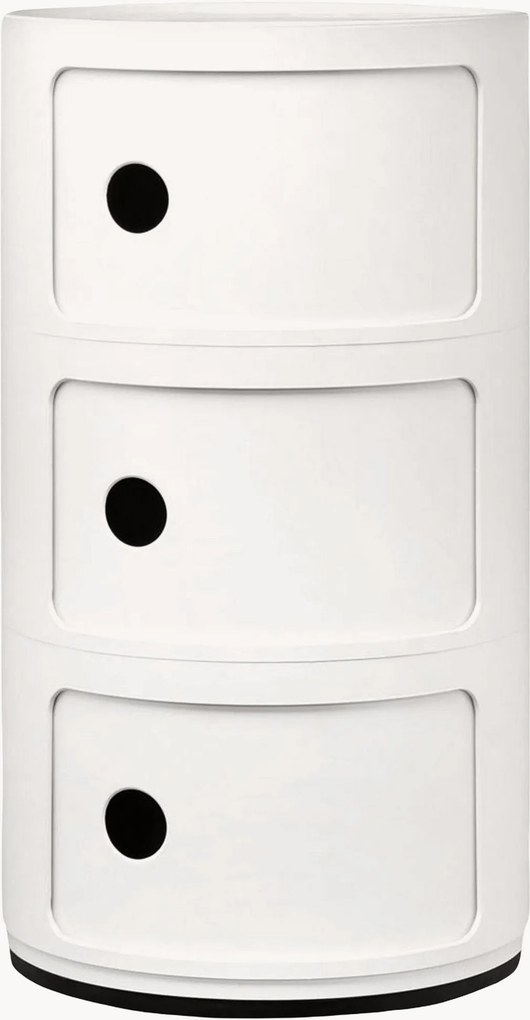 Dizajnová skrinka Componibili, 3 moduly, V 59 cm