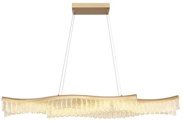 Globo 67348HG - LED Luster na lanku JULIET LED/35W/230V 3200K zlatá