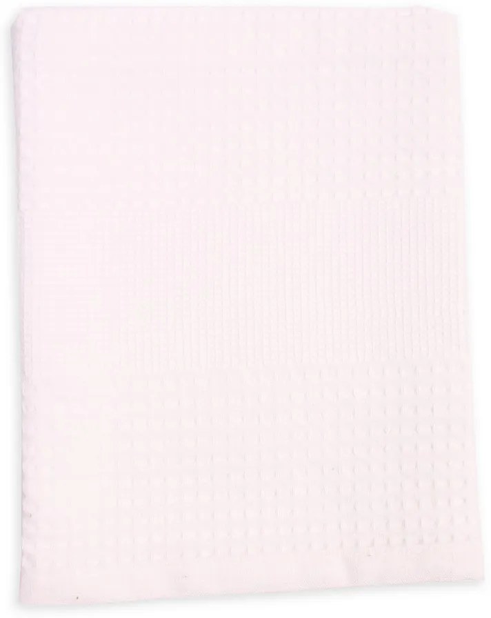 Utierka vaflová jednofarebná biela