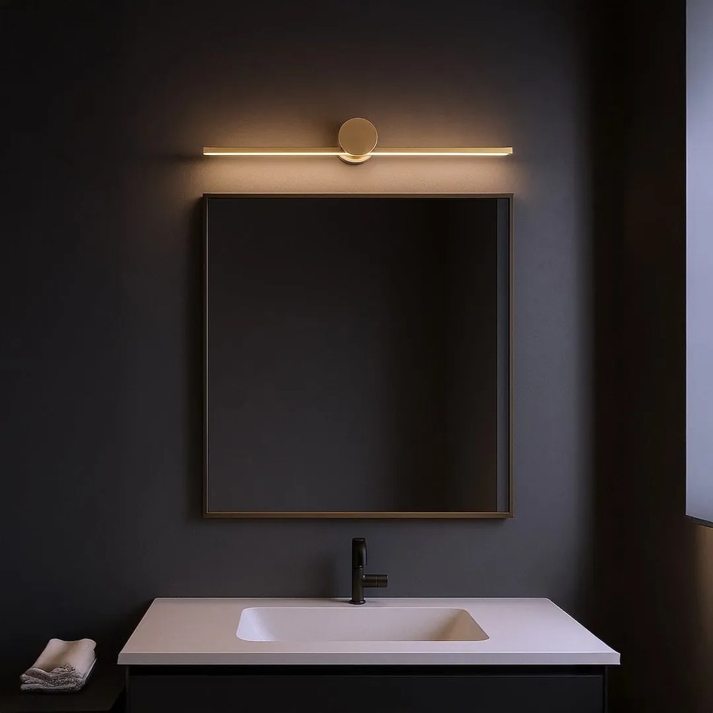 Nástenné LED svietidlo Artist, 1x LED 9w, 4000k, (60 cm), g