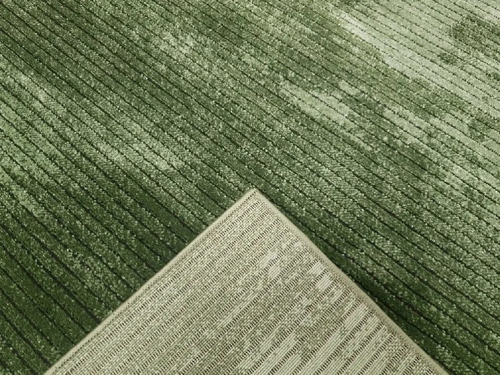 BE Koberec Eforia 9551 GREEN – zelený obdĺžnikový Rozmer: 60x100 cm