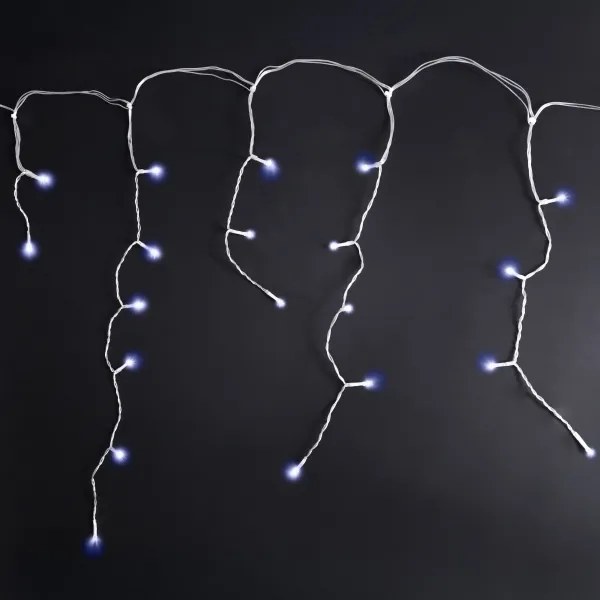 Brilagi - LED vonkajší vianočný reťazec 400 LED / 8 režimov, 23 m, IP44, studená biela