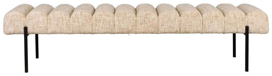 Béžová lavica Jethro – White Label