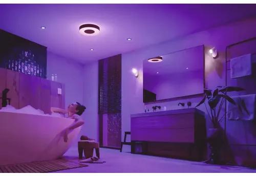 LED stropné svietidlo Philips Hue Xamento IP44 RGB 33,5 W 2350lm 2000-6500K čierne