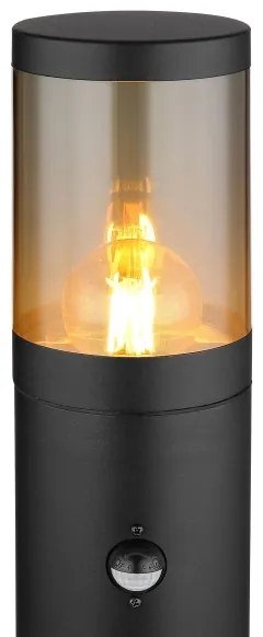 Globo 32015BSS - Vonkajšia lampa so senzorom XELOO 1xE27/60W/230V 50 cm IP44