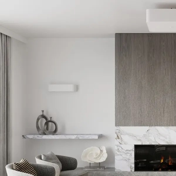 Sollux SL.0777 - Nástenné svietidlo LOKKO 2xE14/60W/230V biela