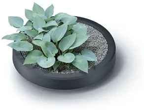 Sud na dažďovú vodu, priemer 59,3 cm, 240 l, antracit