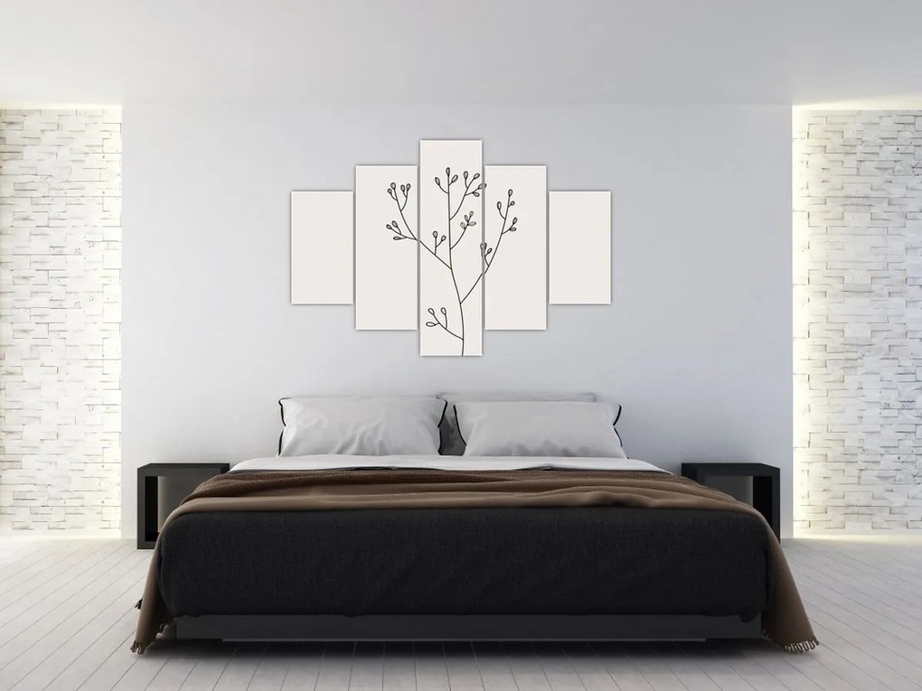 Obraz - Lúčny kvet N⁰3 (150x105 cm)
