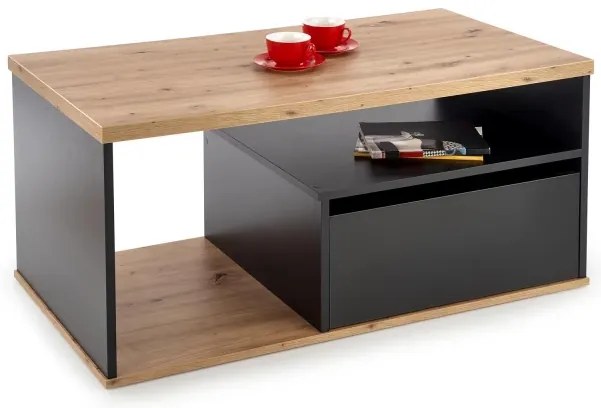 Konferenčný stolík Tera, Biala/ Sonoma