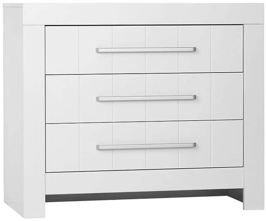 Komoda 3 zásuvková CALMO biela