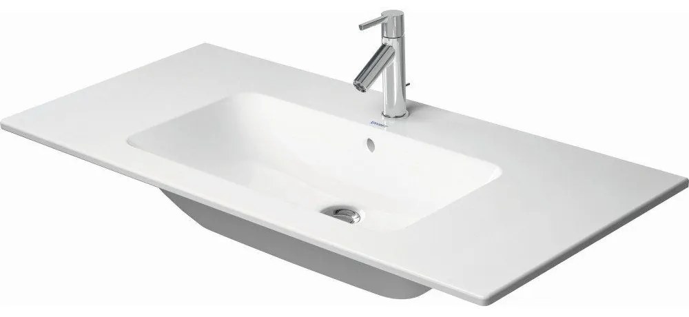 DURAVIT ME by Starck umývadlo do nábytku s otvorom, s prepadom, 1030 x 490 mm, biela matná, s povrchom WonderGliss, 23361032001