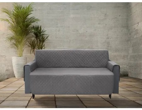 Poťah na sedačku PARIS sivý, 150 cm