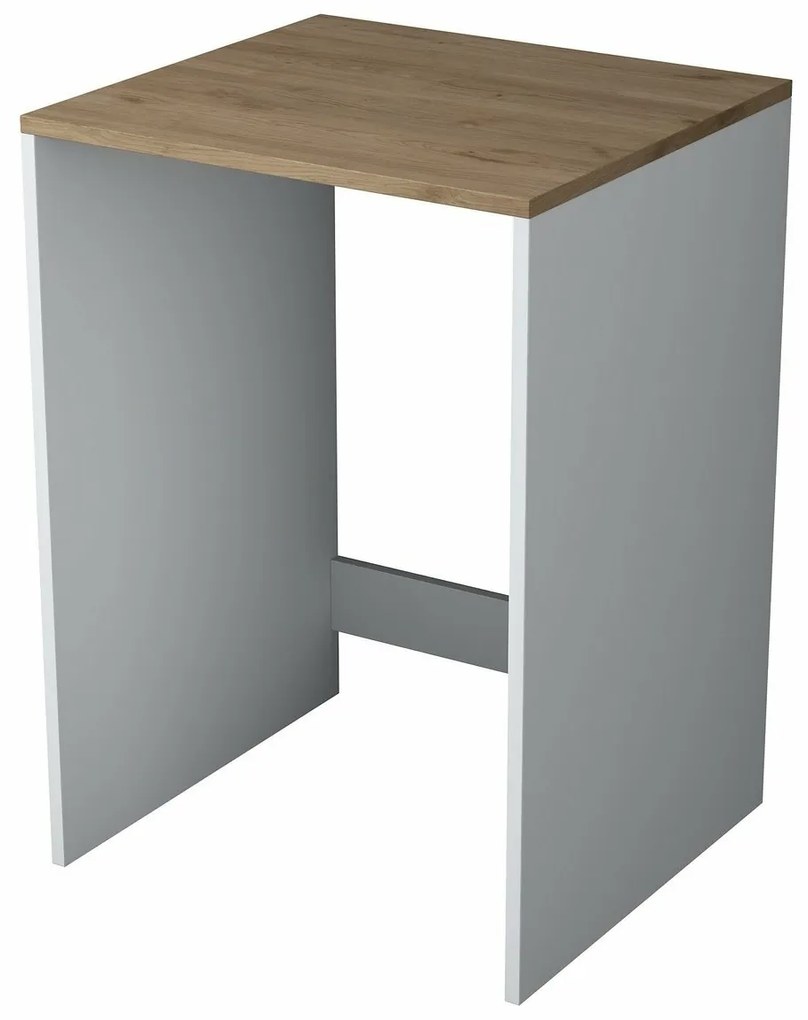 Skriňa nad práčku Duma White and Walnut