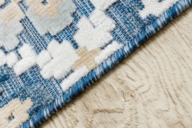 Koberec štrukturálny BOTANIC 65252 Boho - granát