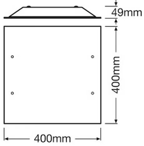 Ledvance - LED Stropné svietidlo LUNIVE LED/24W/230V