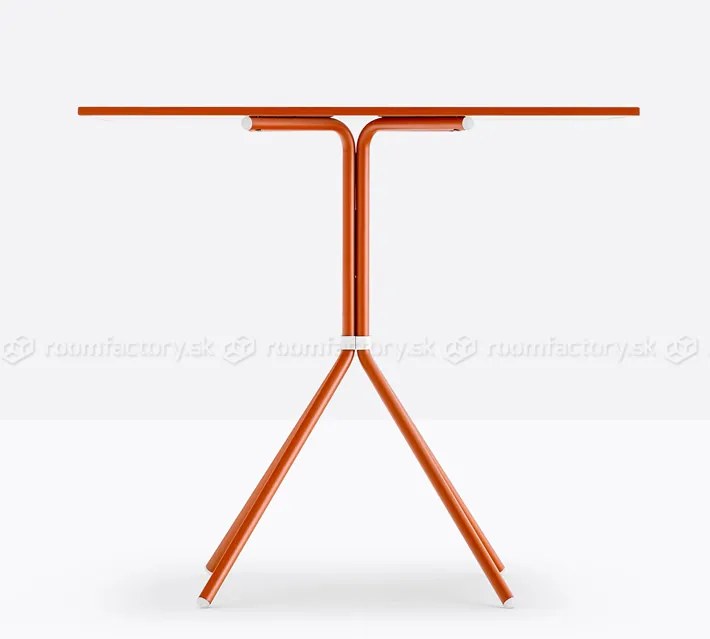 Pedrali Nolita 5454 kovový stôl - Oranžová