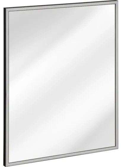 Koupelnová sestava Talia Casella s deskou, umyvadlem, skříňkami a zrcadlem 80 cm černá mat/dub casella
