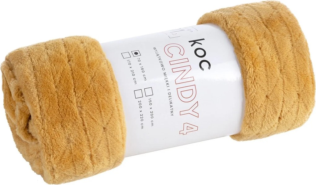 DEKA CINDY4 170X210 CM MEDOVÁ