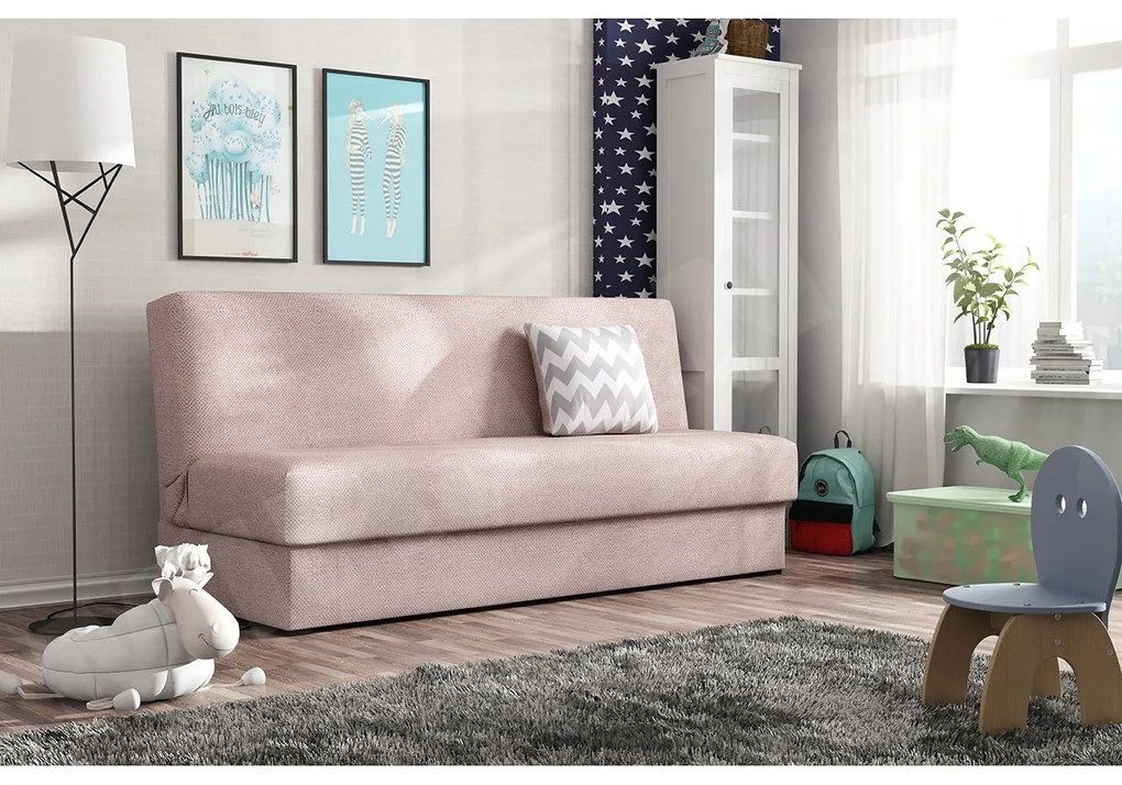 Rozkladacia pohovka Ted Mini, Dostupné poťahy: Enjoy 23 + cikcak sivý