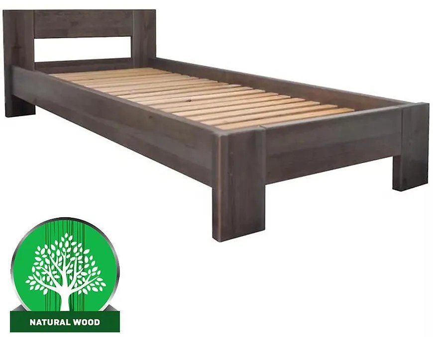 Posteľ  Kt Kuba Grafit 90/200