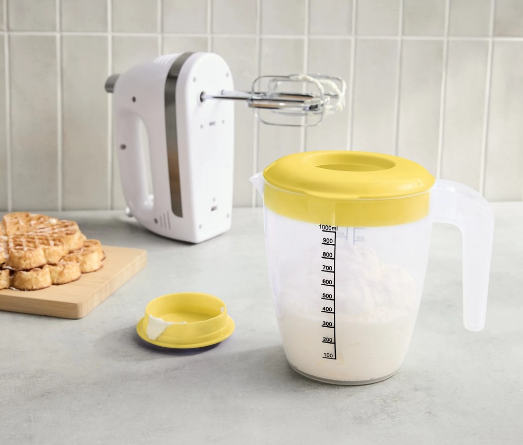 Miešací pohár s vekom