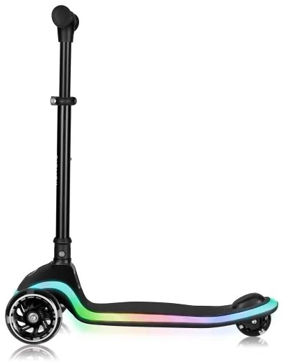 Lionelo - Detská kolobežka MEY 3xAAA Čierny Onyx