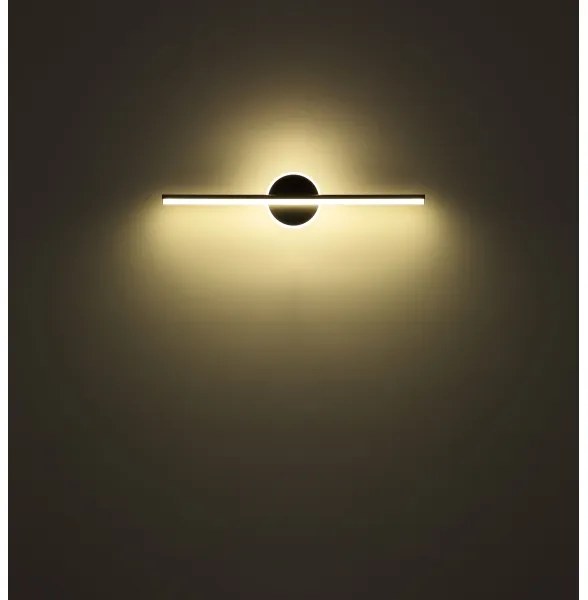 Globo 41924S - LED Kúpeľňové osvetlenie zrkadla PEPE LED/10W/230V IP44 čierna