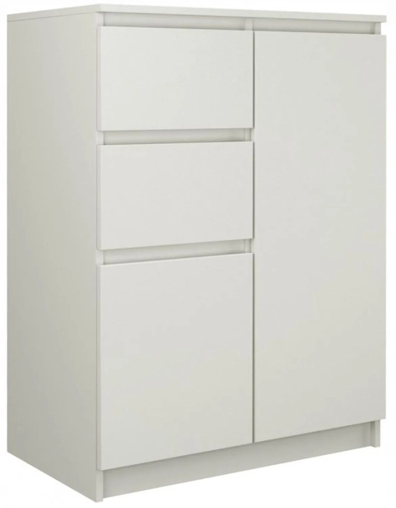 Komoda 2D2S 70 cm biela