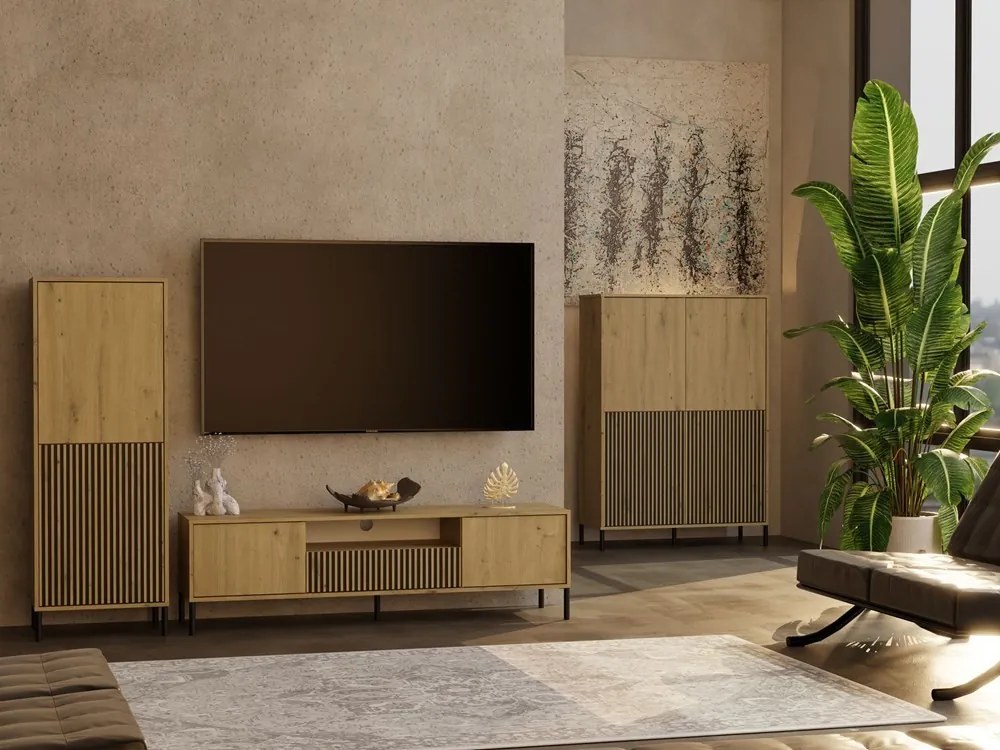 TV stolek KAMARO 164 cm dub artisan