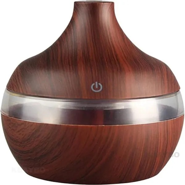 Ultrazvukový zvlhčovač vzduchu dekor tmave drevo
