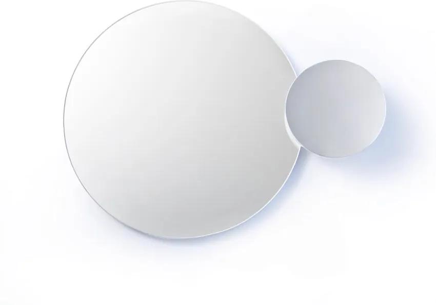 Biele nástenné zrkadlo Wireworks Eclipse