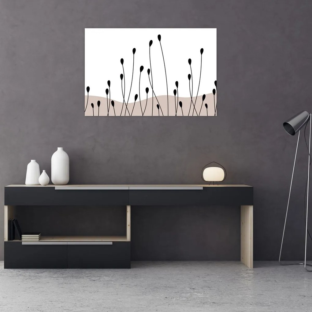 Obraz - Grafická lúka N⁰1 (90x60 cm)