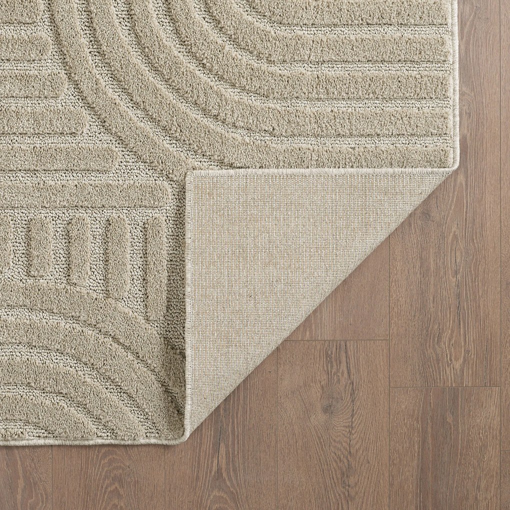 Ayyildiz, Koberec behúň Art 1121 Beige, 80x250, béžová, obývacia izba
