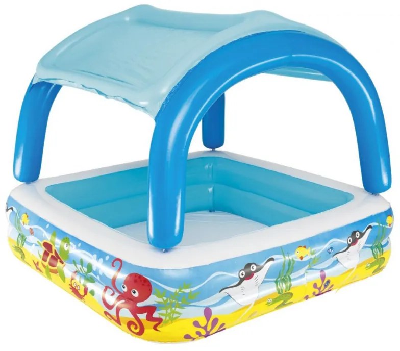BESTWAY DETSKÝ NAFUKOVACÍ BAZÉN 147 x 147 x 122 cm - 52192