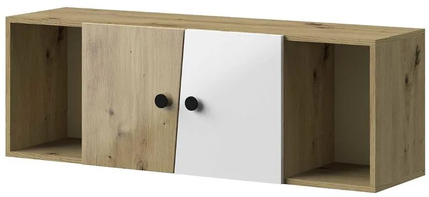 Polička Nero 13 120 –  Čierna Lesk