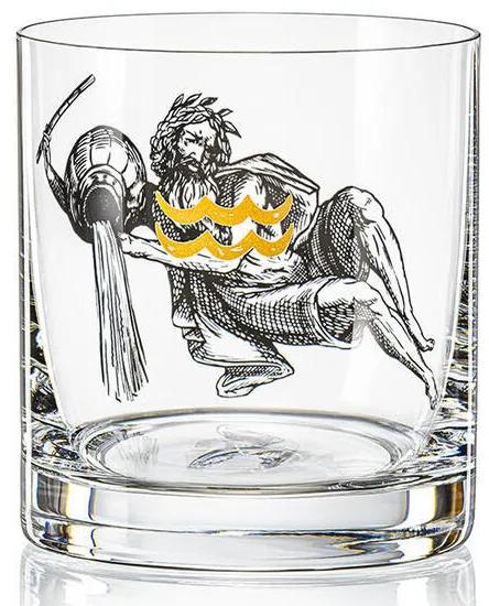 Crystalex poháre v znamení zverokruhu Vodnára 280 ml 1KS