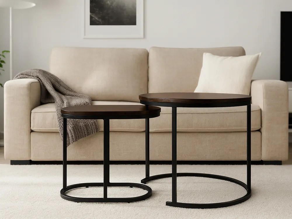 CH Konferenčné stolíky Cony - hnedá