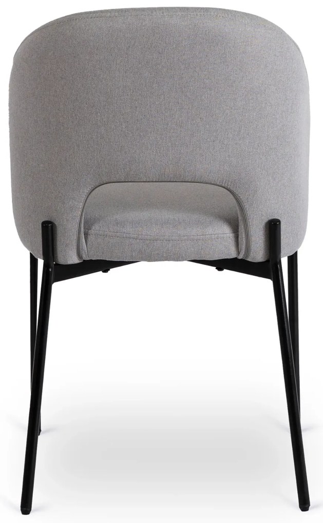 PROXIMA.store - Čalúnená glamour stolička BROS FARBA: béžová, FARBA NÔH: čierna