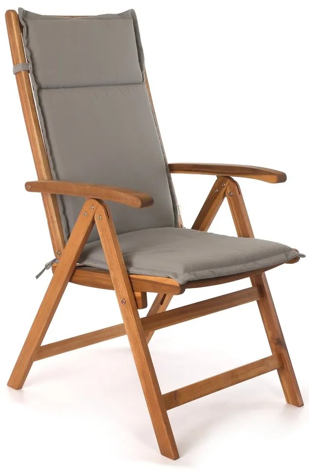 Látkový podsedák 45 × 116 cm, sivá