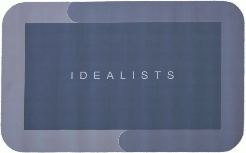 Protišmyková predložka Idealists, 50x80, modrá, kúpeľňa, Mujkoberec Original