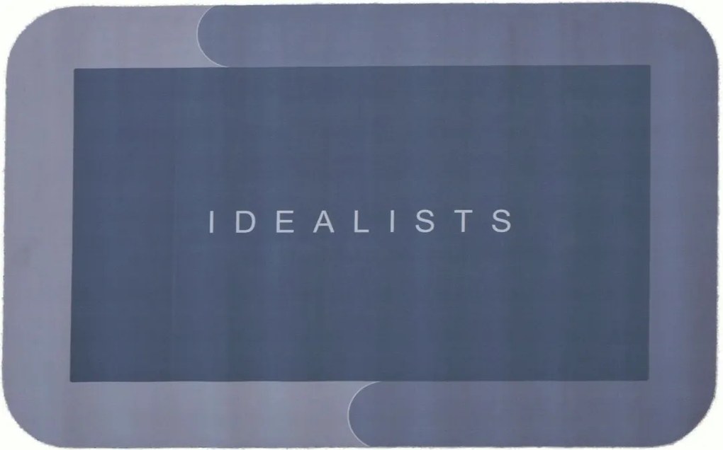 Protišmyková predložka Idealists, 50x80, modrá, kúpeľňa, Mujkoberec Original