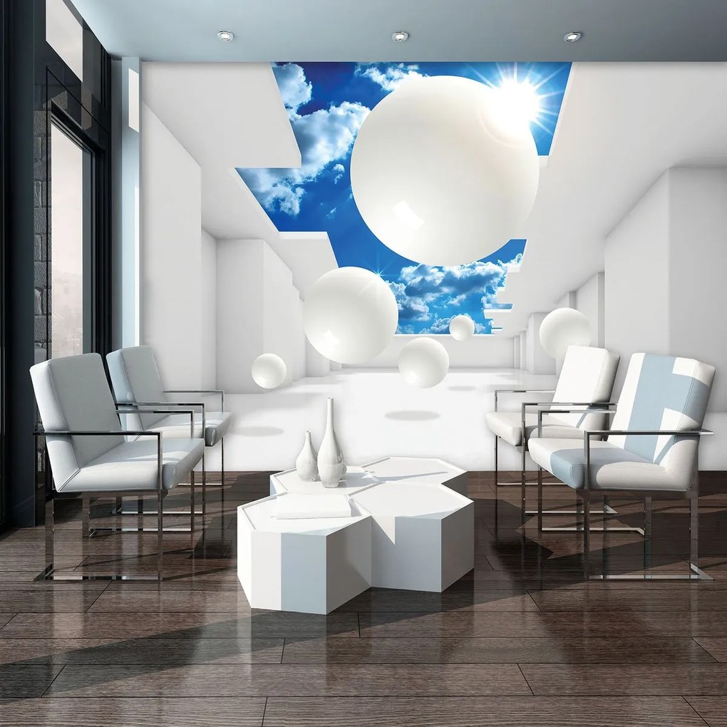 Fototapeta - Abstrakcia 3D (254x184 cm)