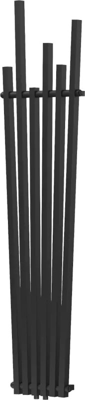 Mexen Omaha, vykurovacie teleso 1800 x 420 mm, 655 W, čierna, W208-1800-420-00-70